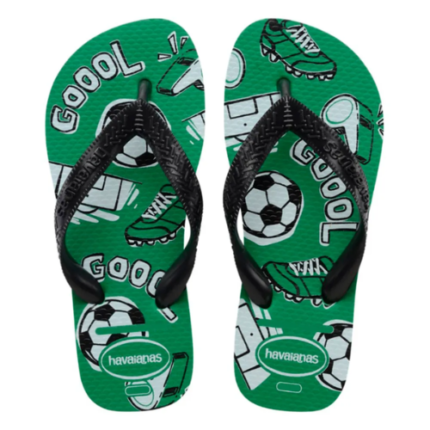 HAVAIANAS KIDS ATHLETIC VERDE PATRIA 29/0 1UN