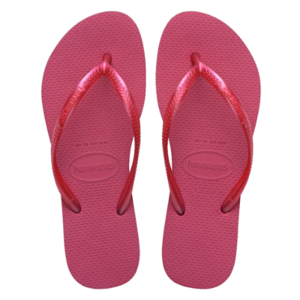 HAVAIANAS SLIM ROSA GUM METALICO 35/6 1UN