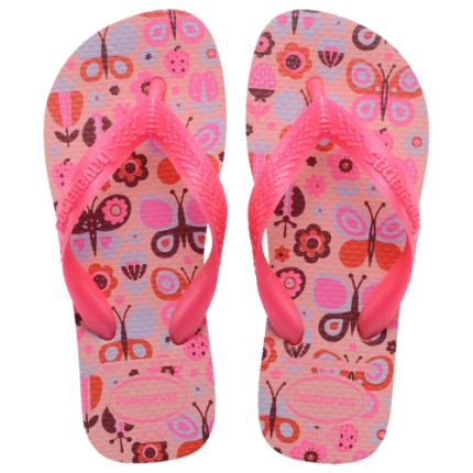HAVAIANAS KIDS FLORES MANGA ROSA 33/4 1UN