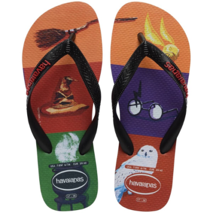 HAVAIANAS MASC HARRY POTTER PTO/PTO 43/4 1UN