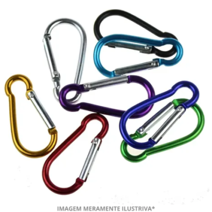 MOSQUETAO DE ALUMINIO - 5,9 CM