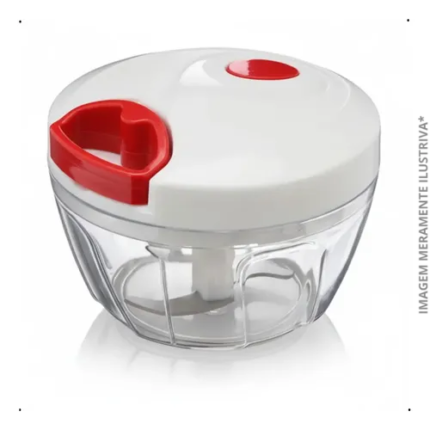 POTE TRITURADOR MANUAL P/ ALIMENTOS 8X12,5CM