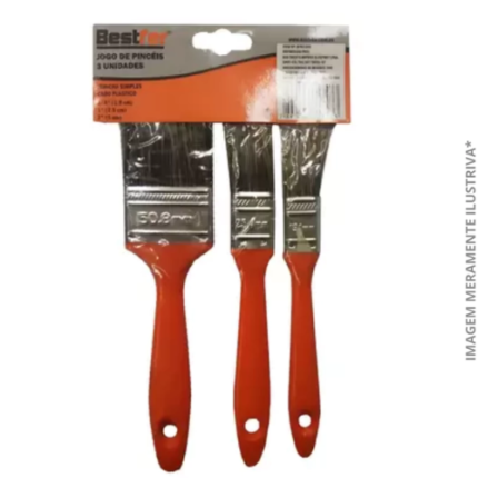 BF PINCEIS JG 3PCS