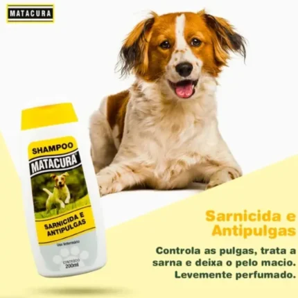 SHAMPOO SARN/ANTIPULGAS 200ML MATACURA PET