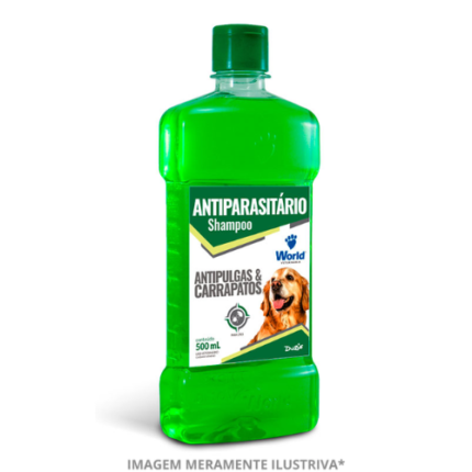 SHAMPOO DUG S CAES ANTIPULGAS 500ML WORLD PET