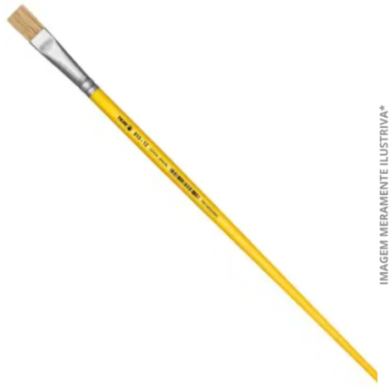 PINCEL ESC 12 PLAST AMAR CHATO NUMERO 12