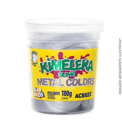 KIMELEKA METALICA 180G PRATA