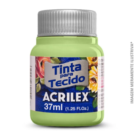 TINTA TECIDO FOSCA/37ML VERDE KIWI