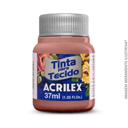 TINTA TECIDO FOSCA/37ML ROSA ANTIGO