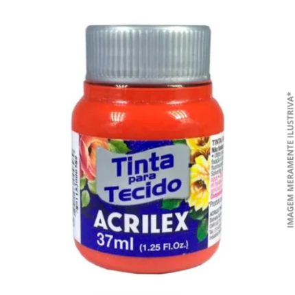 TINTA TECIDO FOSCA/37ML GOIABA QUEIMADA