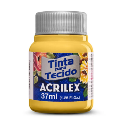 TINTA TECIDO FOSCA/37ML AMARELO CANARIO