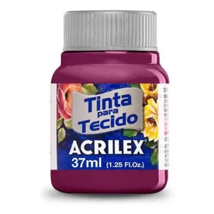 TINTA TECIDO FOSCA/37ML VINHO